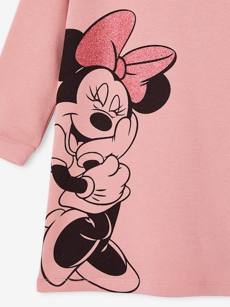Sweaterjurk met capuchon Disney® Minnie zachtpaars - vertbaudet enfant 