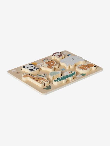 Chunky puzzel Jungle van FSC 100%®-hout hout - vertbaudet enfant 