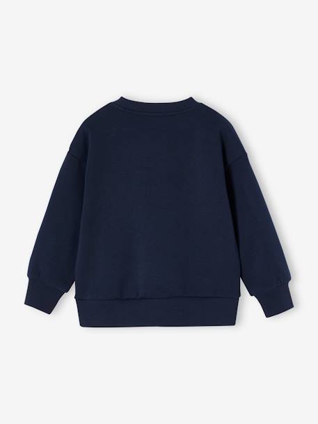 Sportieve sweater Brooklyn jongens nachtblauw - vertbaudet enfant 