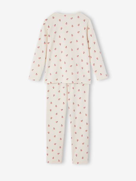 Set van 2 lange pyjama's meisjes framboos - vertbaudet enfant 