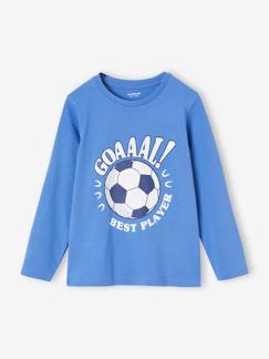 Jongens-T-shirt met ludiek patroon  - vertbaudet enfant