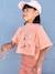Meisjes t-shirt met korte mouwen abrikoos - vertbaudet enfant 