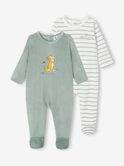 Set van 2 slaappakjes voor baby's Disney® De Leeuwenkoning  - vertbaudet enfant