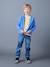 Jeans met patches voor jongens double stone - vertbaudet enfant 