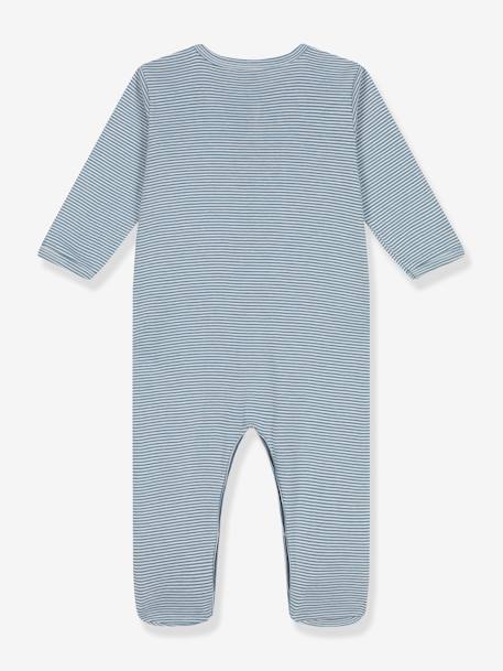 Gestreept slaappakje PETIT BATEAU blauw, gestreept - vertbaudet enfant 