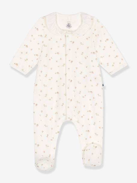 Slaappakje met bloemen PETIT BATEAU wit - vertbaudet enfant 