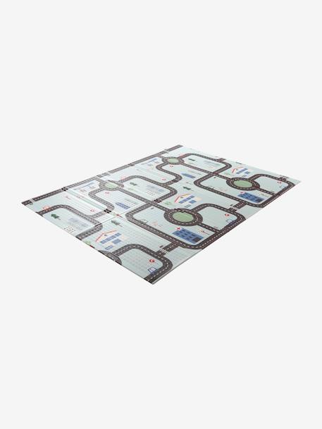 Waterdichte mat voor motoriek beige+blauw+meerkleurig - vertbaudet enfant 