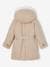 3-in-1 parka met capuchon meisje: taupe - vertbaudet enfant 