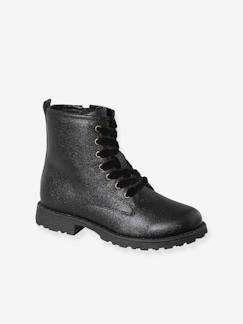 Schoenen-Meisje shoenen 23-38-Boots, laarsjes-Meisjesschoenen met rits en veter