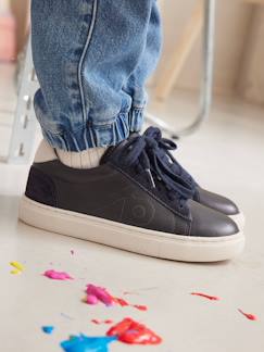 Schoenen-Jongen schoenen 23-38-Leren kindersneakers