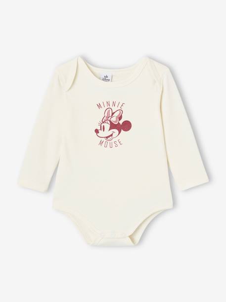 Set met 2 babyrompers met Disney® Minnie rozen - vertbaudet enfant 