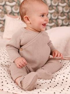 Baby-Trui, vest, sweater-Brassière vest van tricot voor baby's