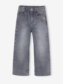 Meisje-Broek-Wijde meisjesjeans