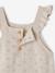 Tuinbroek van tricot baby's met schouderbandje en ruches gemêleerd beige - vertbaudet enfant 