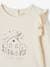 Babyshirt met print en volants ecru - vertbaudet enfant 