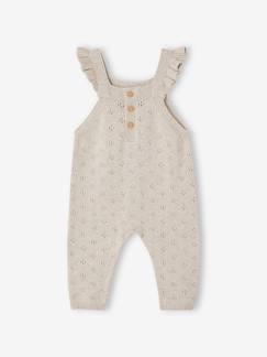 Baby-Tuinbroek van tricot baby's met schouderbandje en ruches