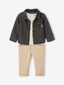 Set blouse + T-shirt + broek baby  - vertbaudet enfant