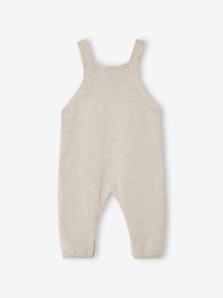 Tricot babytuinbroek gemêleerd beige - vertbaudet enfant 