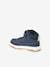 Sneakers met veters en klittenband kinderen - blauw blauw - vertbaudet enfant 