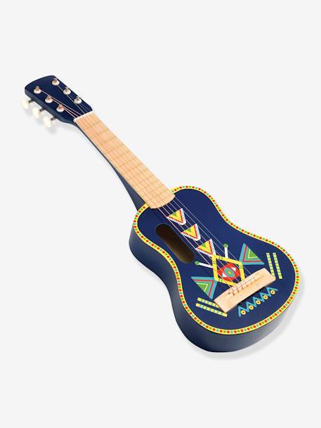 Animambo gitaar met 6 metalen snaren DJECO blauw - vertbaudet enfant 