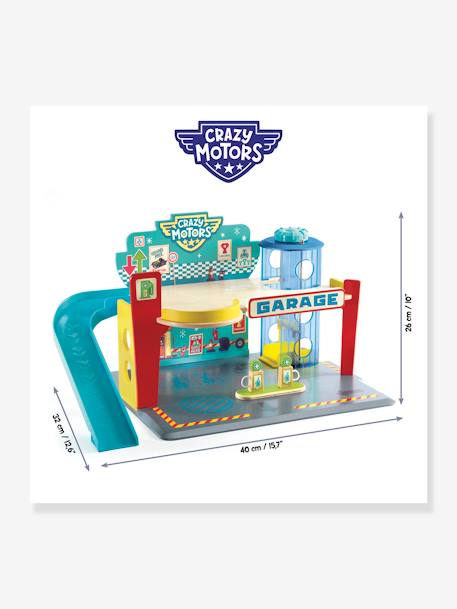 Crazy motors garage DJECO meerkleurig - vertbaudet enfant 