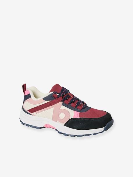 Sneakers met veters veel roze - vertbaudet enfant 