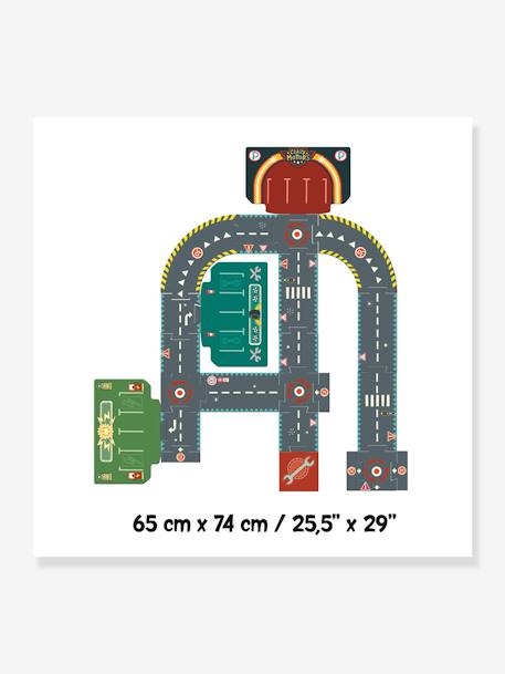 Stadscircuit-puzzel giga DJECO meerkleurig - vertbaudet enfant 