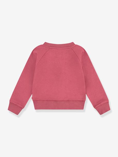 Meisjessweater met logo Crew LEVI'S® oudroze - vertbaudet enfant 