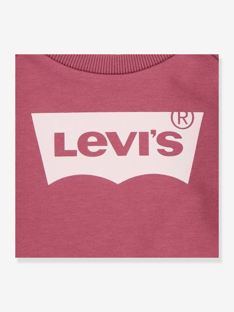 Meisjessweater met logo Crew LEVI'S® oudroze - vertbaudet enfant 