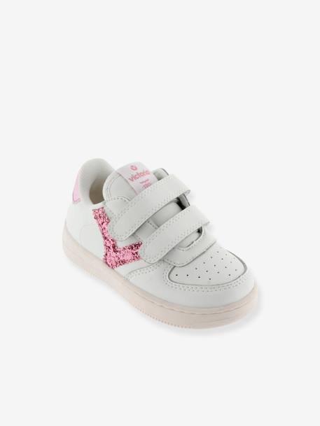 Contrasterende sneakers Tiempo VICTORIA rozen - vertbaudet enfant 