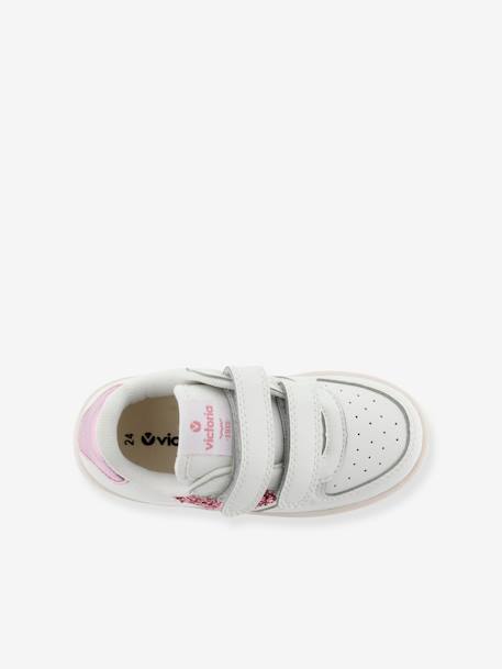 Contrasterende sneakers Tiempo VICTORIA rozen - vertbaudet enfant 