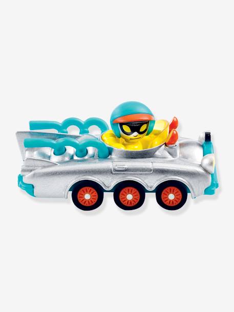 Auto crazy motors DJECO bordeauxrood+donkerblauw+geel+goud+goudgeel+groen+rozen+turquoiseblauw+zilver+zwart - vertbaudet enfant 