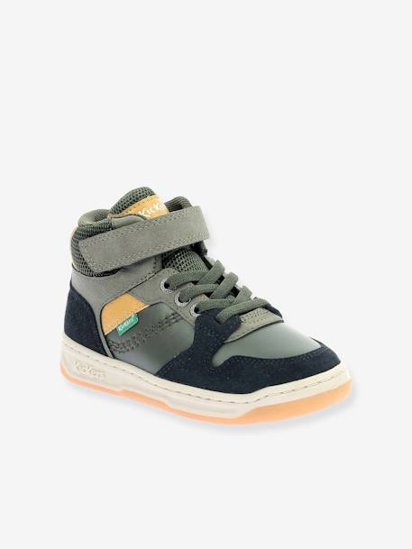 Sneakers Kickado KICKERS® kaki - vertbaudet enfant 