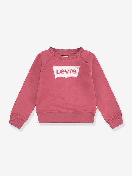 Meisjessweater met logo Crew LEVI'S® oudroze - vertbaudet enfant 