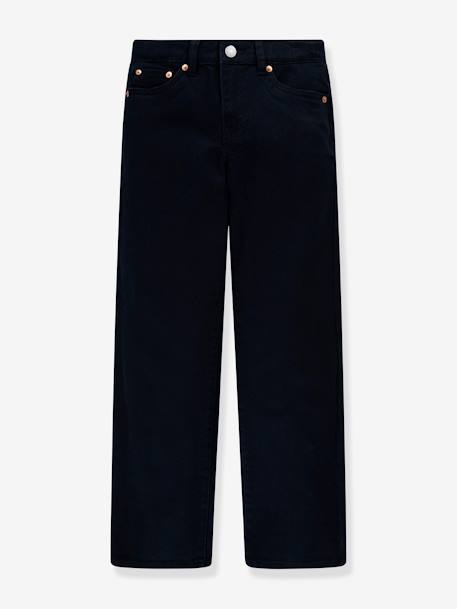 Wijde meisjesjeans LEVI'S® zwart - vertbaudet enfant 