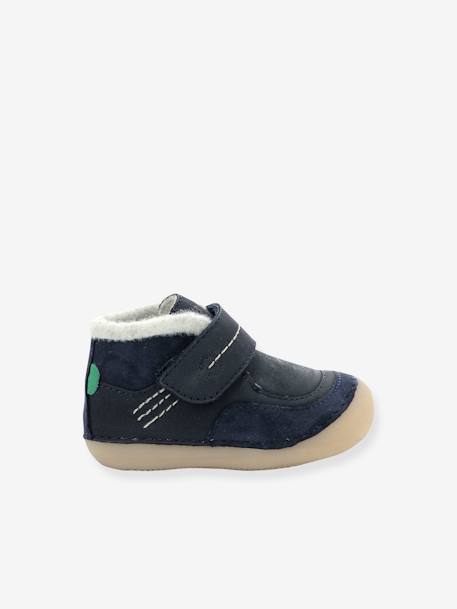 Soklimb Kickers®-laarsjes marineblauw - vertbaudet enfant 