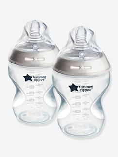 Verzorging-Baby eet en drinkt-Flesje-Set van 2 zuigflessen Natural Start 260 ml TOMMEE TIPPEE
