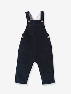 Baby-Salopette, jumpsuit-Babypakje van fluweel CYRILLUS