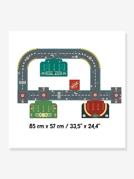 Stadscircuit-puzzel giga DJECO meerkleurig - vertbaudet enfant 