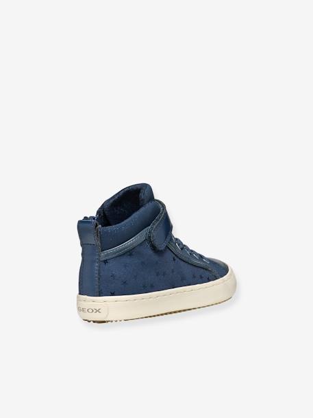 Hoge sneakers J Kalispera Fille GEOX® donkerblauw - vertbaudet enfant 