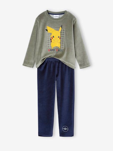 Fluwelen pyjama Pokémon® saliegroen - vertbaudet enfant 