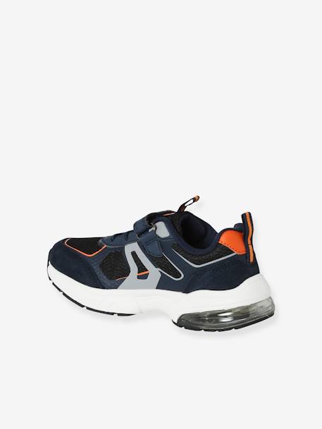 Sneakers met veters en klittenband veel blauw - vertbaudet enfant 