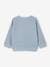 Sweatshirt honingraatstof jongensbaby ijsblauw - vertbaudet enfant 