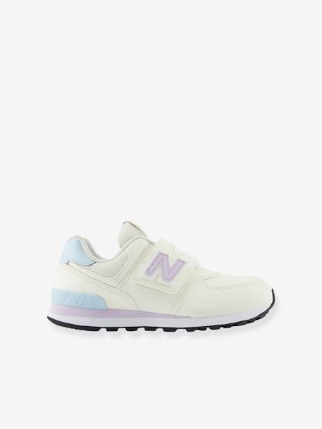 Kindersneakers met klittenband PV574KID NEW BALANCE® wit - vertbaudet enfant 