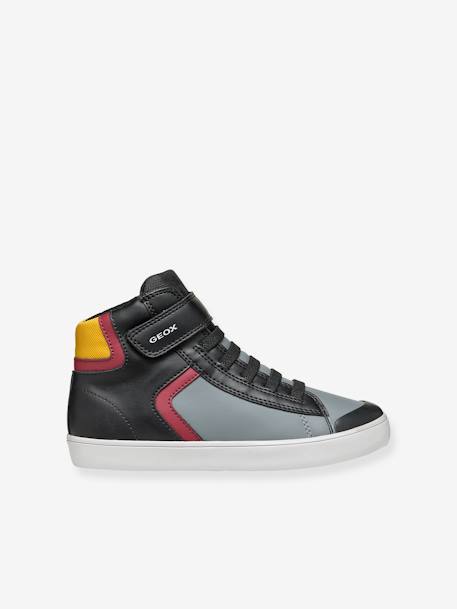 Hoge sneakers met klittenband Gisli Boy GEOX® zwart - vertbaudet enfant 