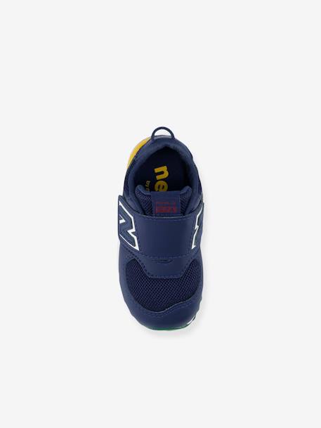 Sneakers klittenband baby NW574KIG NEW BALANCE® marineblauw - vertbaudet enfant 