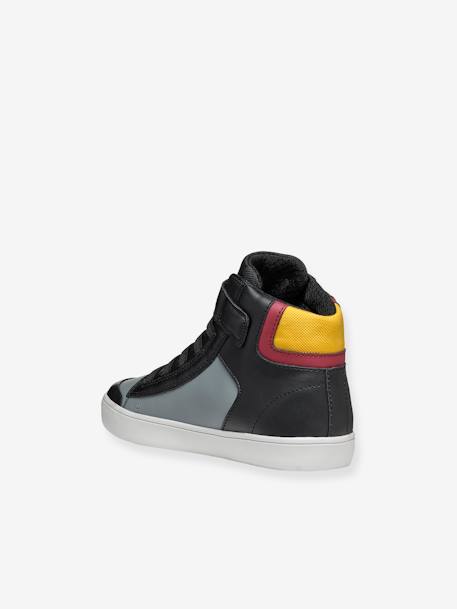 Hoge sneakers met klittenband Gisli Boy GEOX® zwart - vertbaudet enfant 