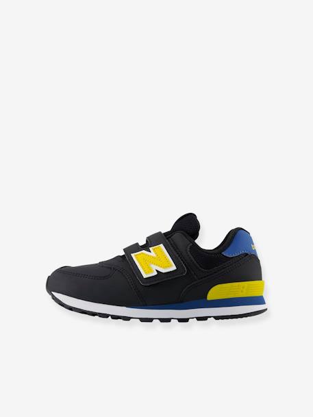 Kindersneakers met klittenband PV574KIB NEW BALANCE® marineblauw - vertbaudet enfant 