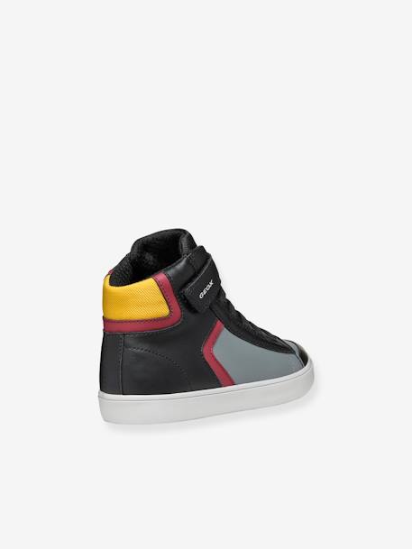 Hoge sneakers met klittenband Gisli Boy GEOX® zwart - vertbaudet enfant 