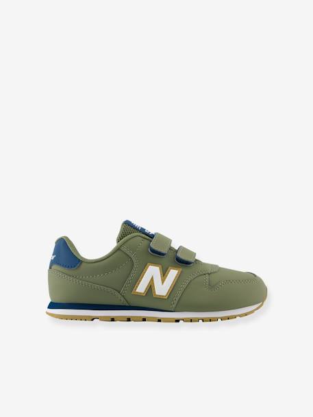 Kindersneakers met klittenband PV500FDD NEW BALANCE® kaki - vertbaudet enfant 